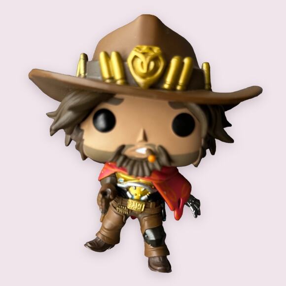 Funko POP Games: Overwatch McCree Toy Figure - Picture 4 of 6